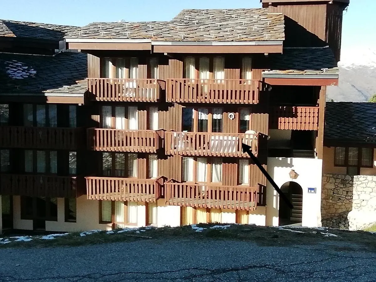 La Plagne Les Coches Studio Divisible Ensoleille